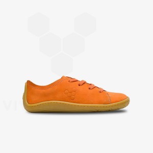 Vivobarefoot Addis Sko Barn Oransje | NO417LQ