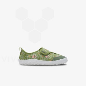 Vivobarefoot GAIA Sko Barn Grønn | NO387PV