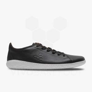 Vivobarefoot Geo Court III Lifestyle Sko Herre Svarte | NO125RX