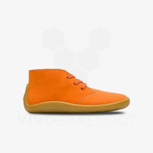 Vivobarefoot Gobi Addis Juniors Sko Barn Oransje | NO432WH