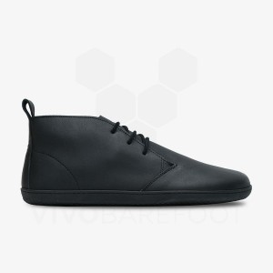 Vivobarefoot Gobi III Lifestyle Sko Herre Svarte | NO122UK