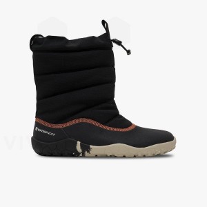 Vivobarefoot Lumi FG Juniors Sko Barn Obsidian | NO400CP