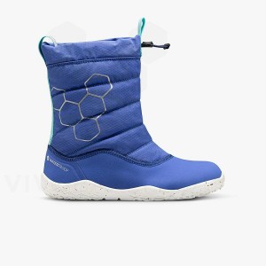 Vivobarefoot Lumi X Arctic Angels Juniors Sko Barn Blå | NO424EI