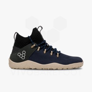 Vivobarefoot Magna FG Fjellsko Dame Blå | NO189FU