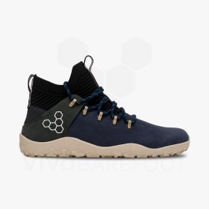 Vivobarefoot Magna FG Fjellsko Herre Blå | NO021RX