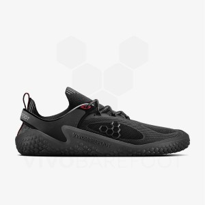 Vivobarefoot Motus Strength JJF Løpesko Vei Herre Obsidian Mørke Grå | NO061DO