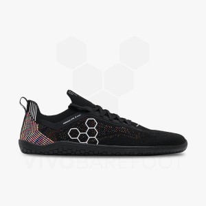 Vivobarefoot Primus Lite Knit Løpesko Vei Herre Obsidian | NO057HT