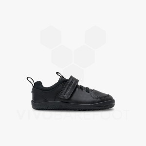 Vivobarefoot Primus Ludo School Preschool Sko Barn Obsidian | NO376AS