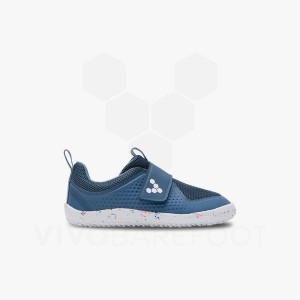 Vivobarefoot Primus Sports III Sko Barn Indigo | NO361PV