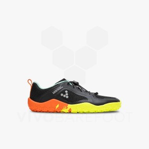 Vivobarefoot Primus Trail II FG Sko Barn Obsidian | NO355VJ