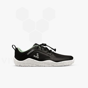 Vivobarefoot Primus Trail II FG Sko Barn Obsidian | NO415NN