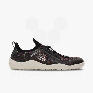 Vivobarefoot Primus Trail Knit FG Fjellsko Herre Svarte | NO010CP