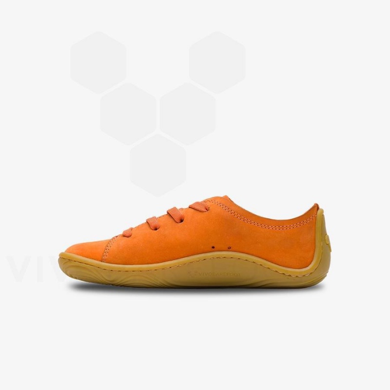 Vivobarefoot Addis Sko Barn Oransje | NO417LQ