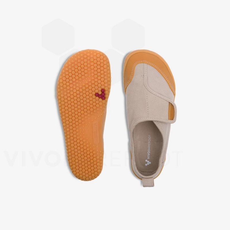 Vivobarefoot GAIA Sko Barn Brune | NO386QC