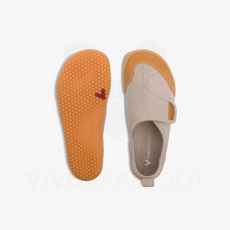 Vivobarefoot Gaia Preschool Sko Barn Brune | NO383TL