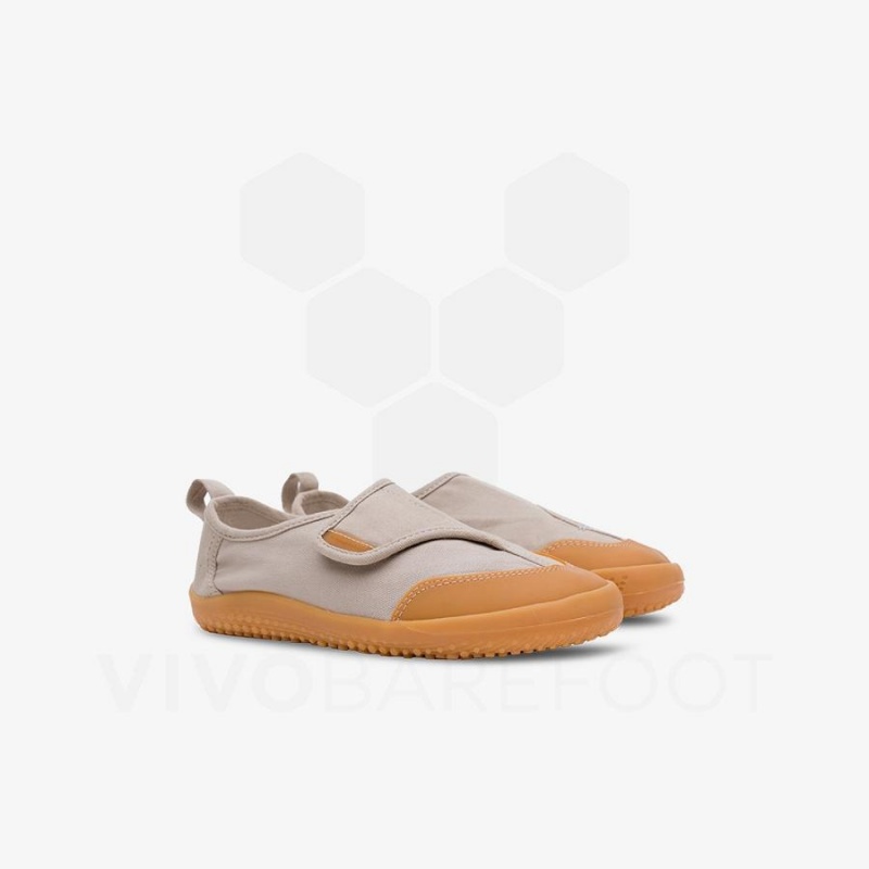 Vivobarefoot Gaia Preschool Sko Barn Brune | NO383TL