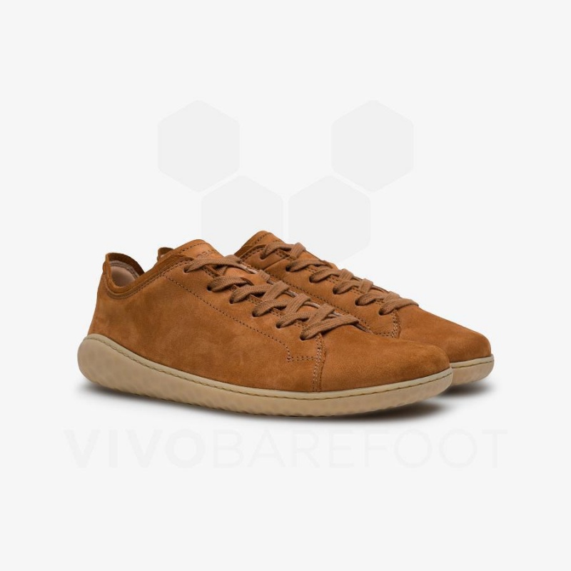 Vivobarefoot Geo Court III Lifestyle Sko Dame Brune | NO292GY