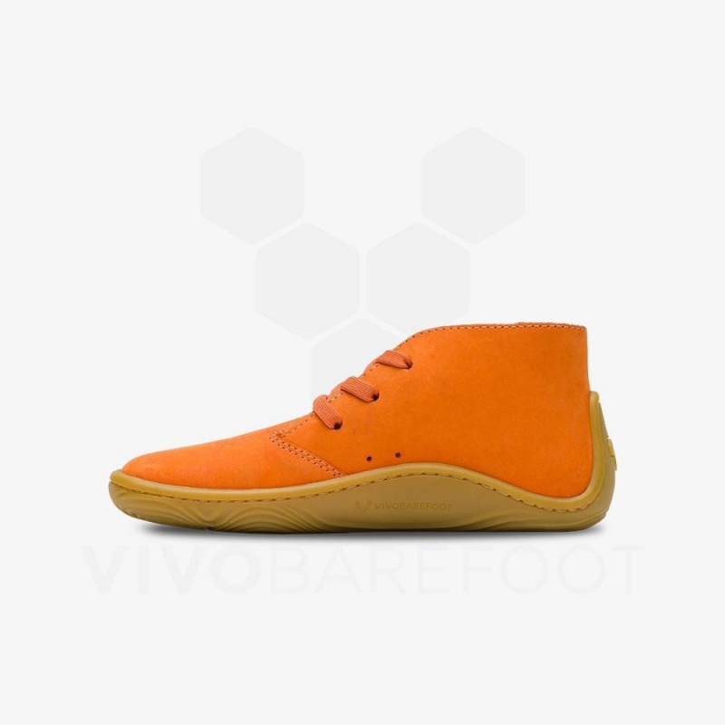 Vivobarefoot Gobi Addis Juniors Sko Barn Oransje | NO432WH