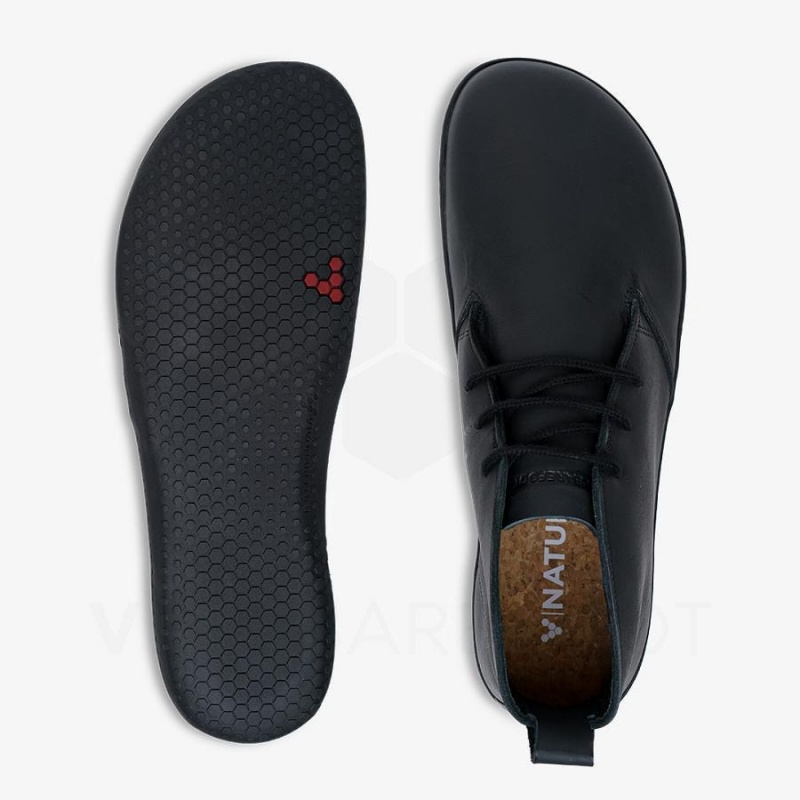 Vivobarefoot Gobi III Lifestyle Sko Herre Svarte | NO122UK