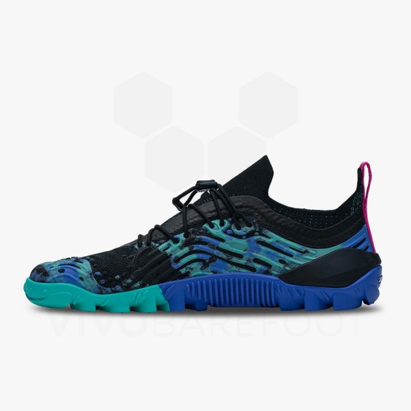 Vivobarefoot Hydra Esc Trail Løpesko Dame Blå | NO249XG