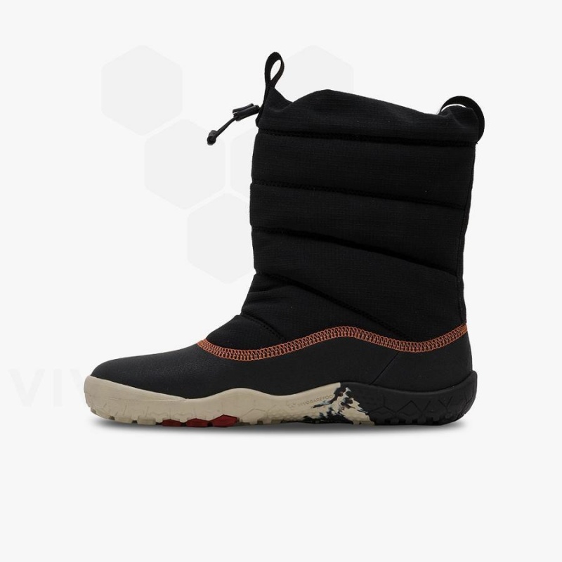 Vivobarefoot Lumi FG Juniors Sko Barn Obsidian | NO400CP