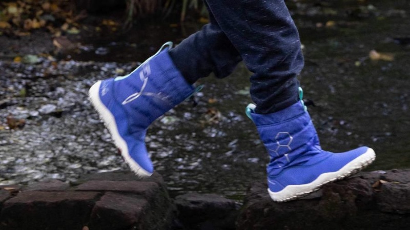 Vivobarefoot Lumi X Arctic Angels Juniors Sko Barn Blå | NO424EI