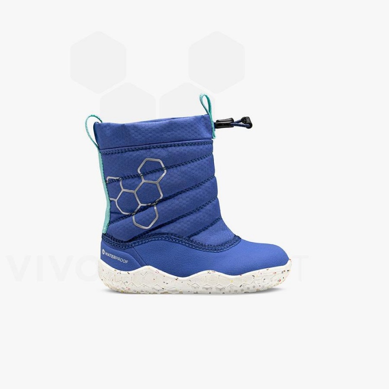 Vivobarefoot Lumi X Arctic Angels Småbarn Sko Barn Blå | NO422GY