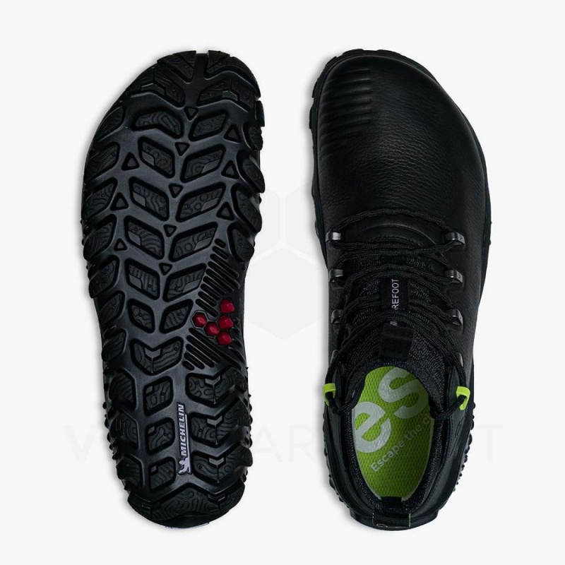 Vivobarefoot Magna Forest Esc Fjellsko Dame Obsidian Lyse Grønn | NO202SZ