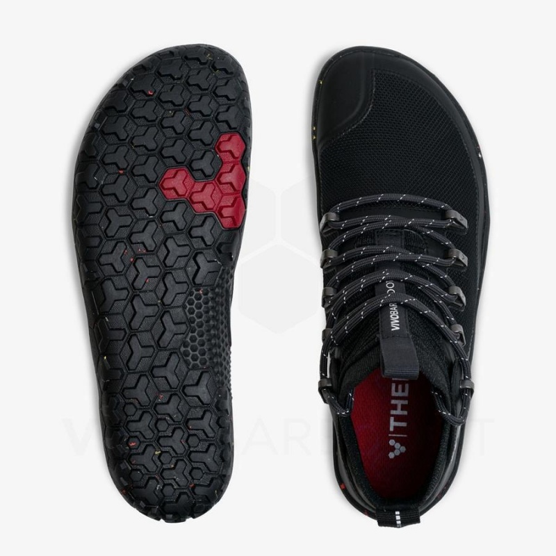 Vivobarefoot Magna Trail II FG Fjellsko Dame Obsidian | NO195ZD