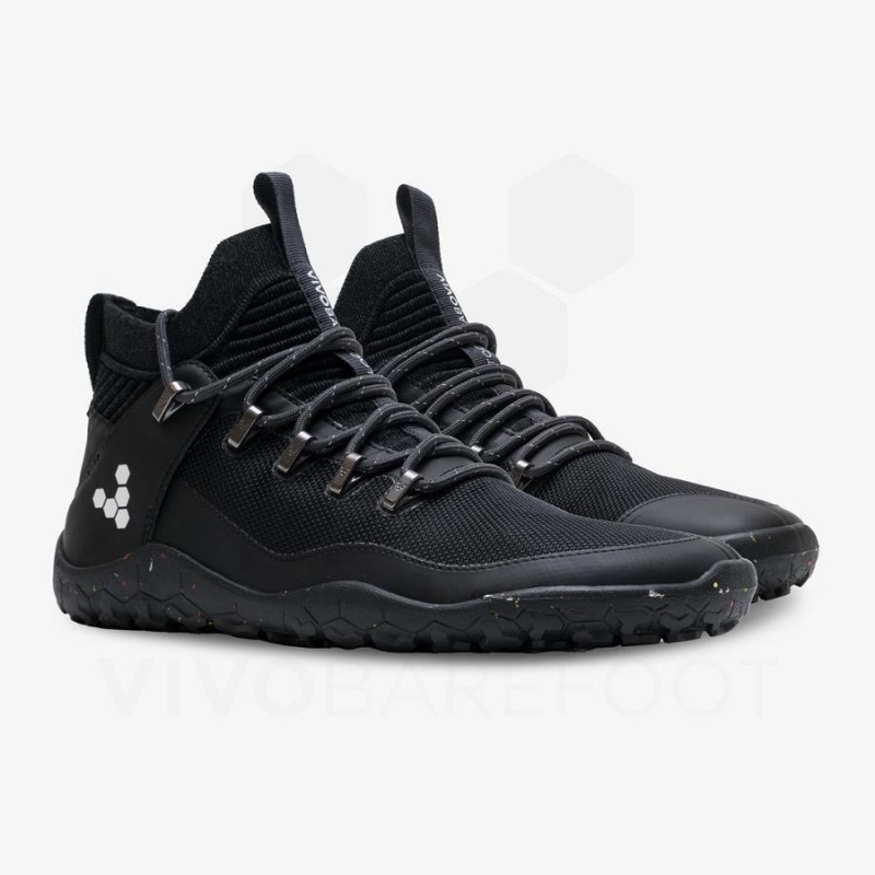 Vivobarefoot Magna Trail II FG Fjellsko Dame Obsidian | NO195ZD