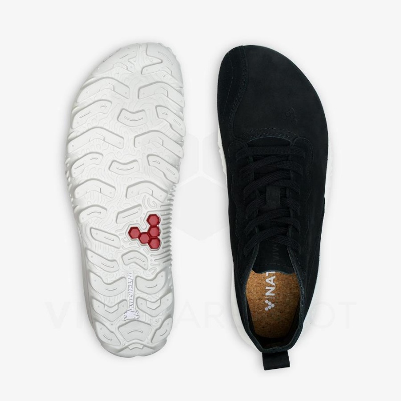 Vivobarefoot Novus Mid Fjellsko Dame Obsidian | NO209LQ