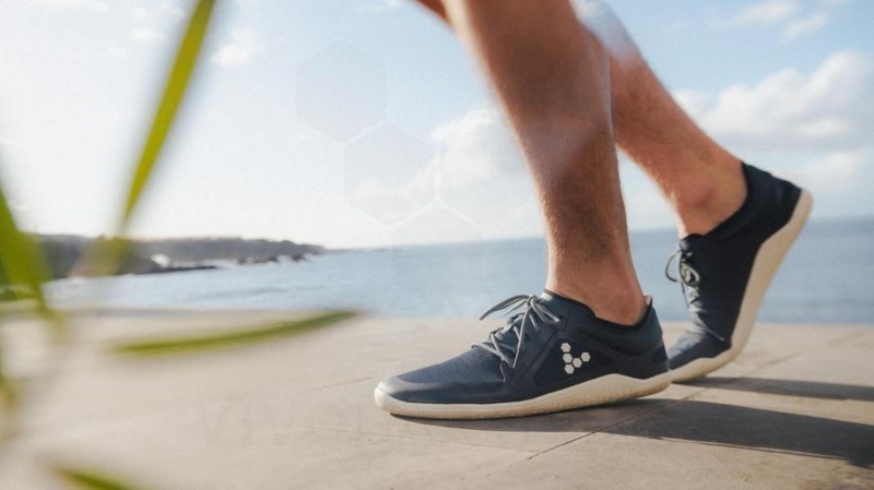 Vivobarefoot Primus Lite III Løpesko Vei Herre Marineblå | NO046SZ