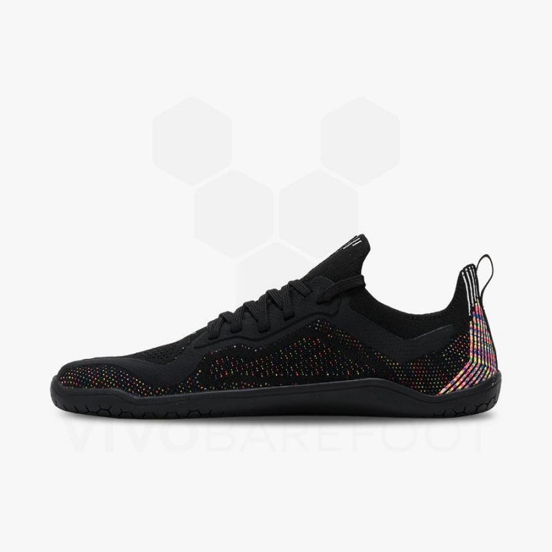 Vivobarefoot Primus Lite Knit Løpesko Vei Dame Obsidian | NO227TL