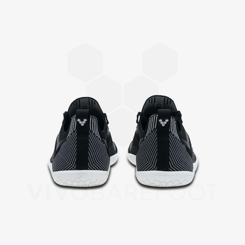 Vivobarefoot Primus Lite Knit Løpesko Vei Herre Obsidian | NO050OB