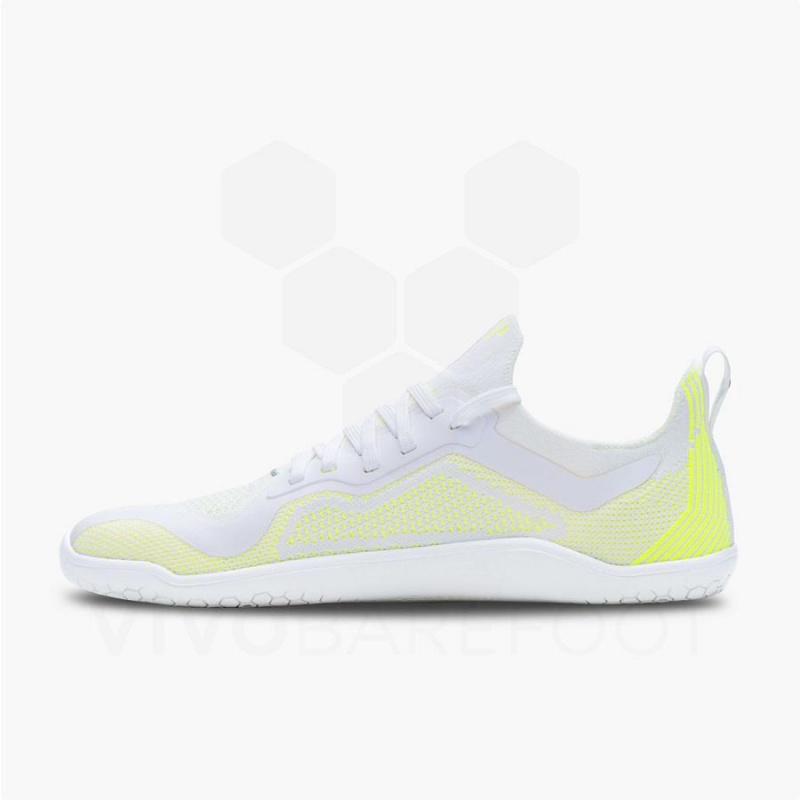 Vivobarefoot Primus Lite Knit Løpesko Vei Herre Gul | NO053LQ