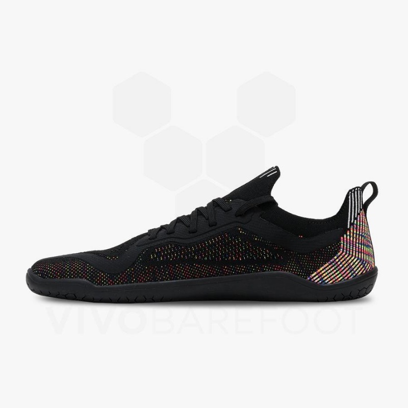 Vivobarefoot Primus Lite Knit Løpesko Vei Herre Obsidian | NO057HT