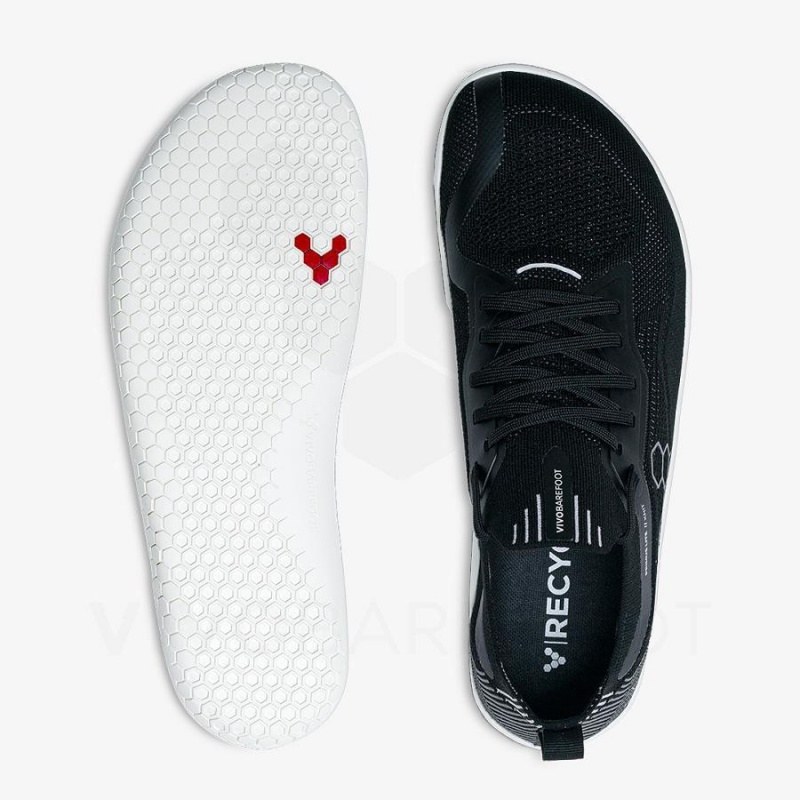 Vivobarefoot Primus Lite Knit Treningssko Dame Obsidian | NO256QC