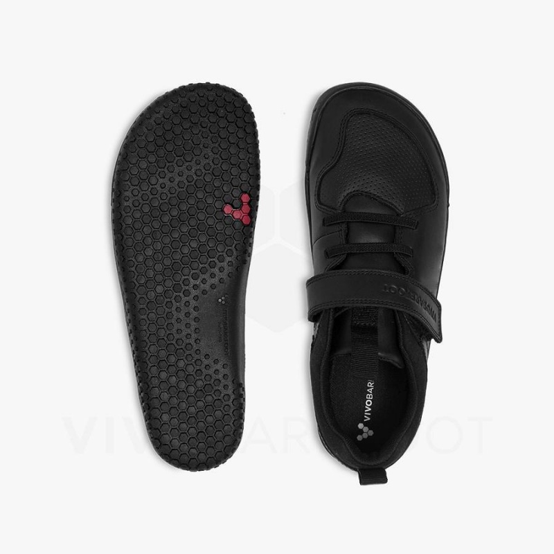 Vivobarefoot Primus Ludo School Juniors Sko Barn Obsidian | NO378YF