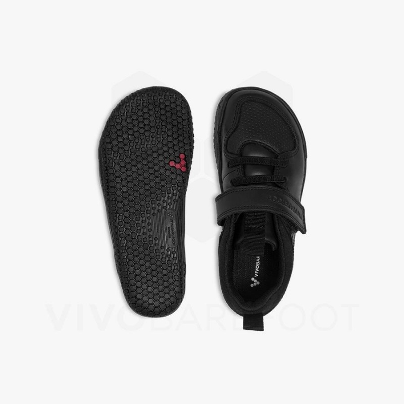 Vivobarefoot Primus Ludo School Preschool Sko Barn Obsidian | NO376AS