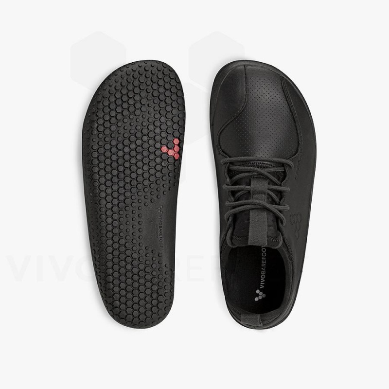 Vivobarefoot Primus School II Juniors Sko Barn Obsidian | NO419JE