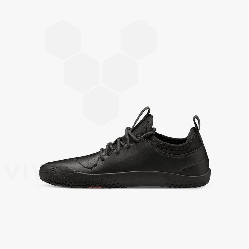 Vivobarefoot Primus School II Juniors Sko Barn Obsidian | NO419JE