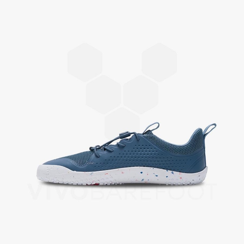 Vivobarefoot Primus Sports III Juniors Sko Barn Indigo | NO374CP