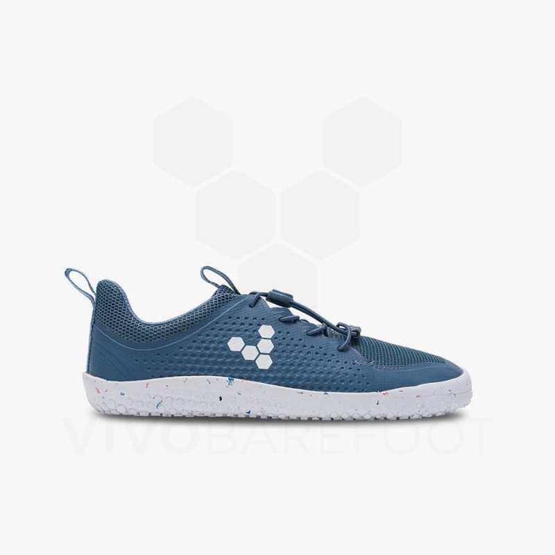 Vivobarefoot Primus Sports III Juniors Sko Barn Indigo | NO374CP