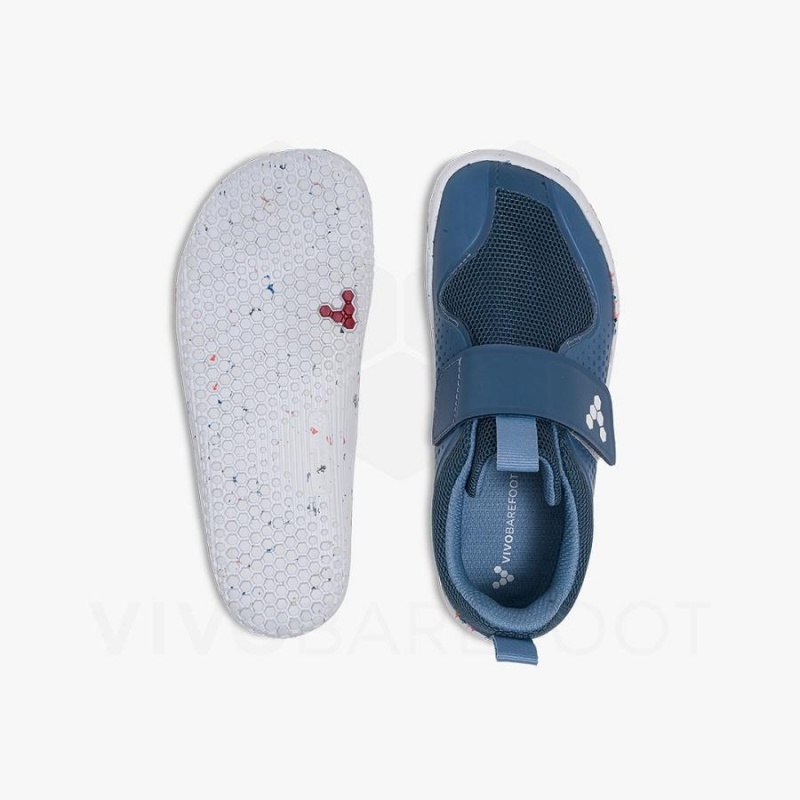 Vivobarefoot Primus Sports III Sko Barn Indigo | NO361PV