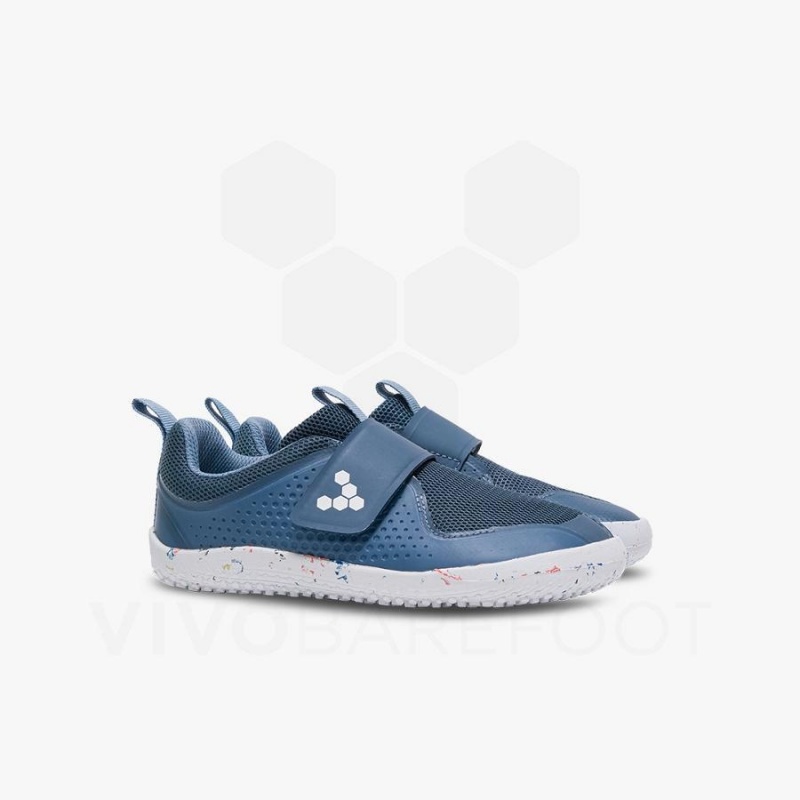 Vivobarefoot Primus Sports III Sko Barn Indigo | NO361PV