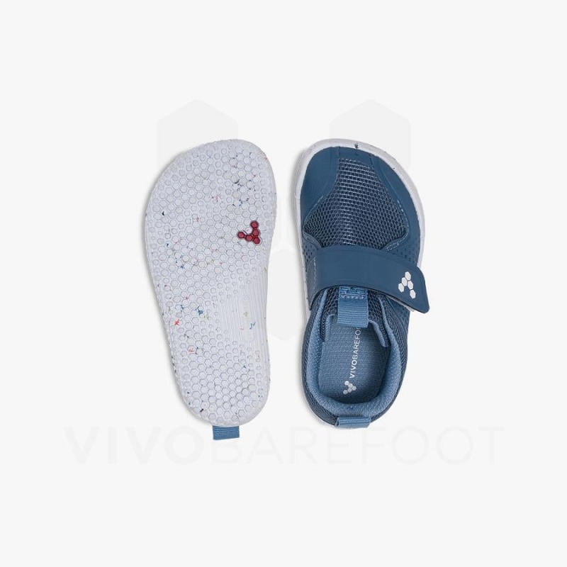 Vivobarefoot Primus Sports III Småbarn Sko Barn Indigo | NO369HT