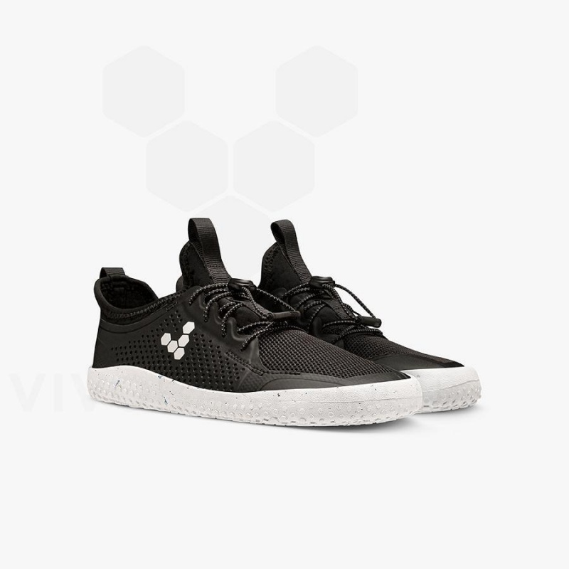 Vivobarefoot Primus Sports II Juniors Sko Barn Obsidian | NO397FU