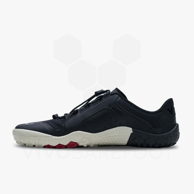 Vivobarefoot Primus Trail III All Weather FG Treningssko Herre Obsidian | NO116AS