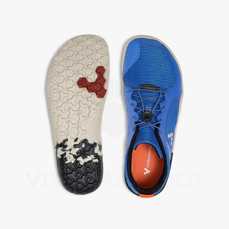 Vivobarefoot Primus Trail II FG Juniors Sko Barn Blå | NO356UK