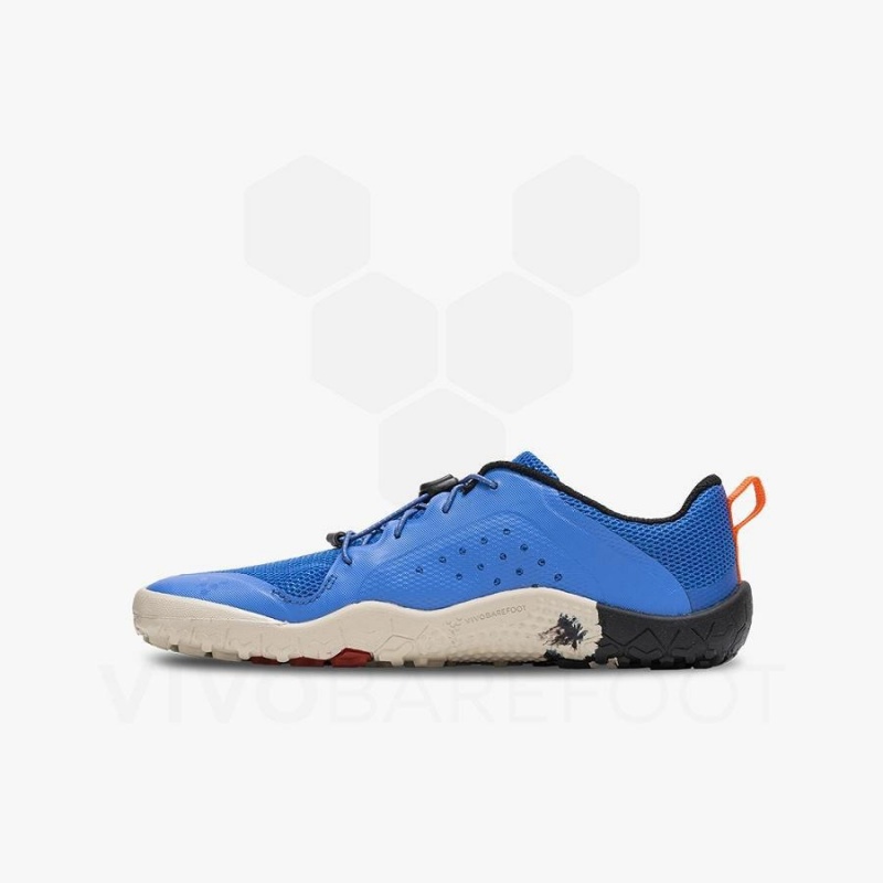 Vivobarefoot Primus Trail II FG Juniors Sko Barn Blå | NO356UK